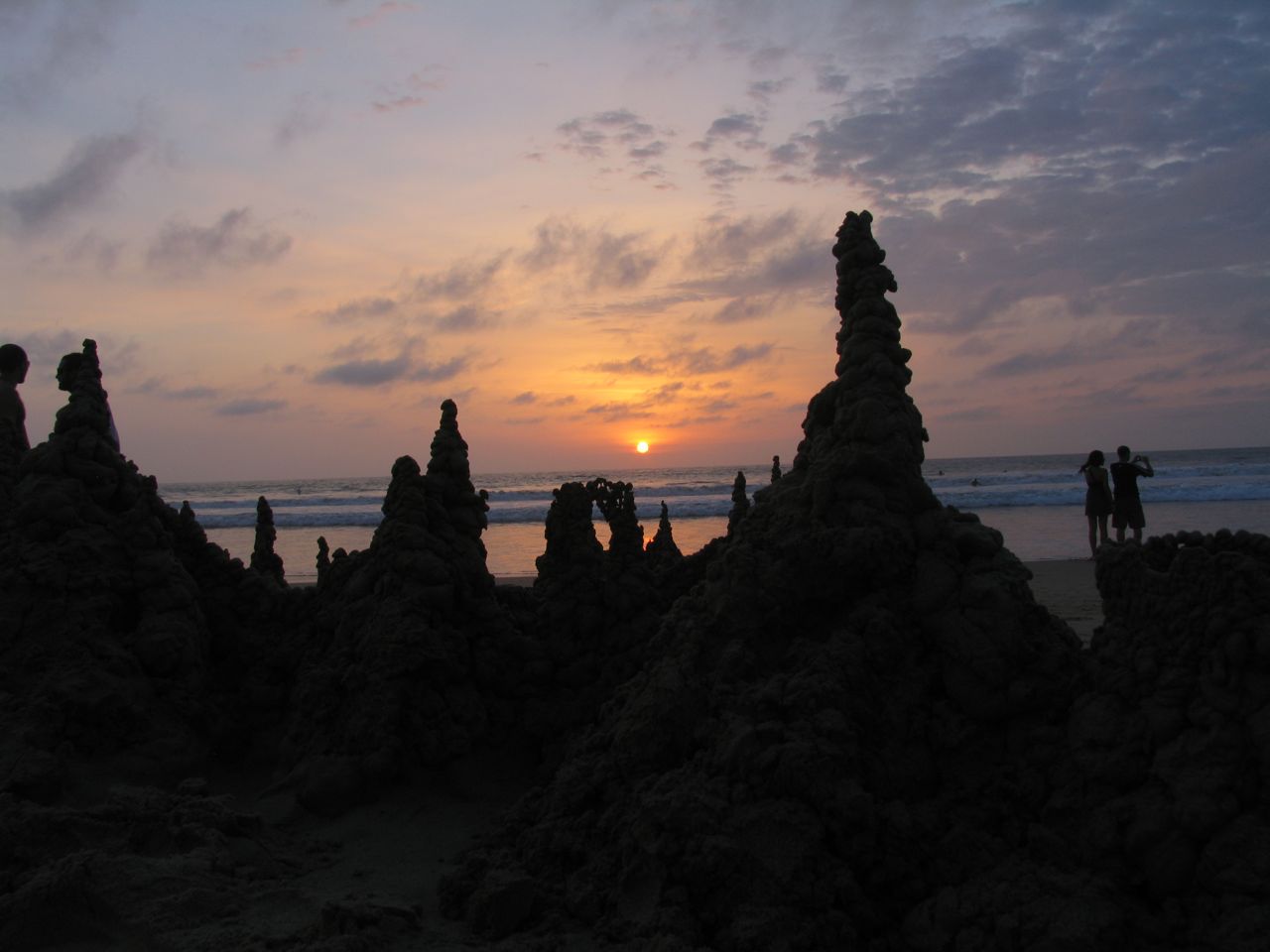 Drip Castle Sunset